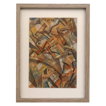 Abstract Russian Watercolor