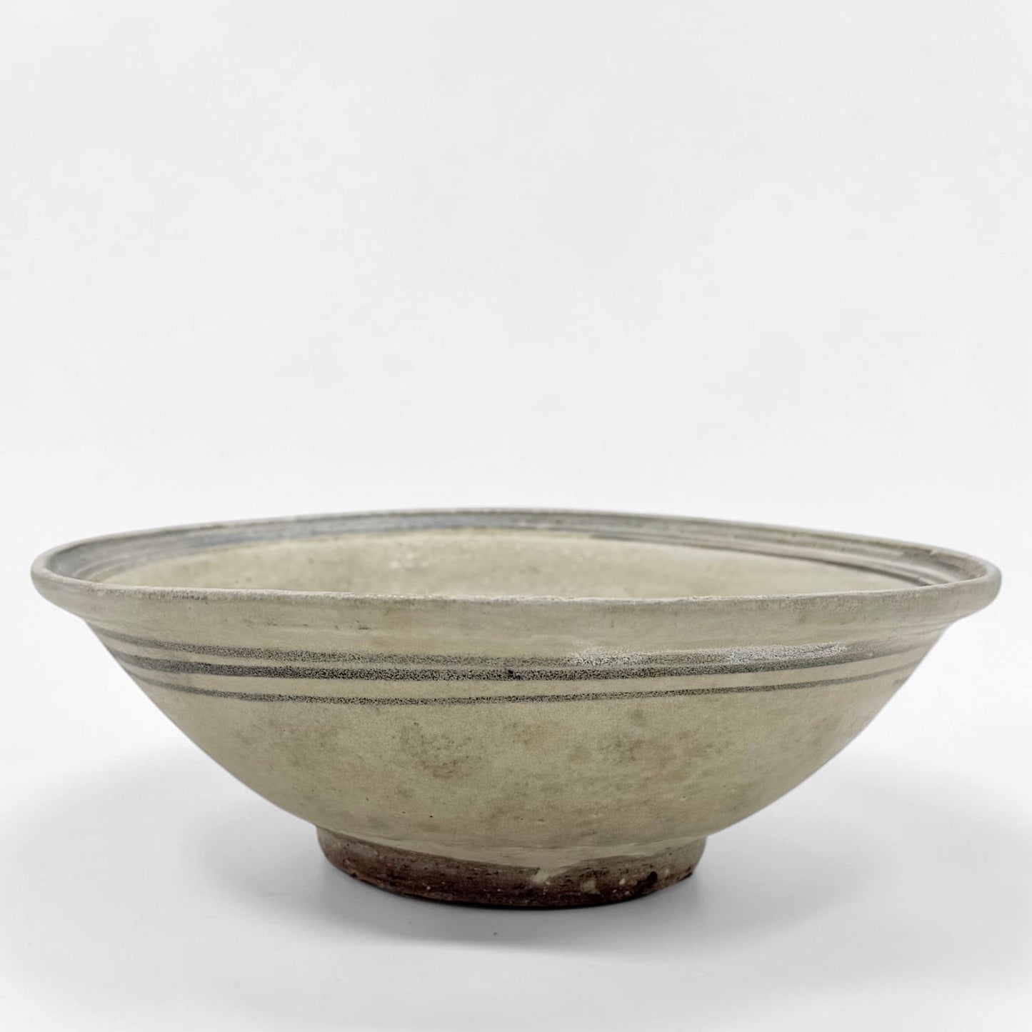 Hand Painted Chinese Stoneware Bowl