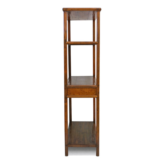 19th Century Chines Wood Etagere