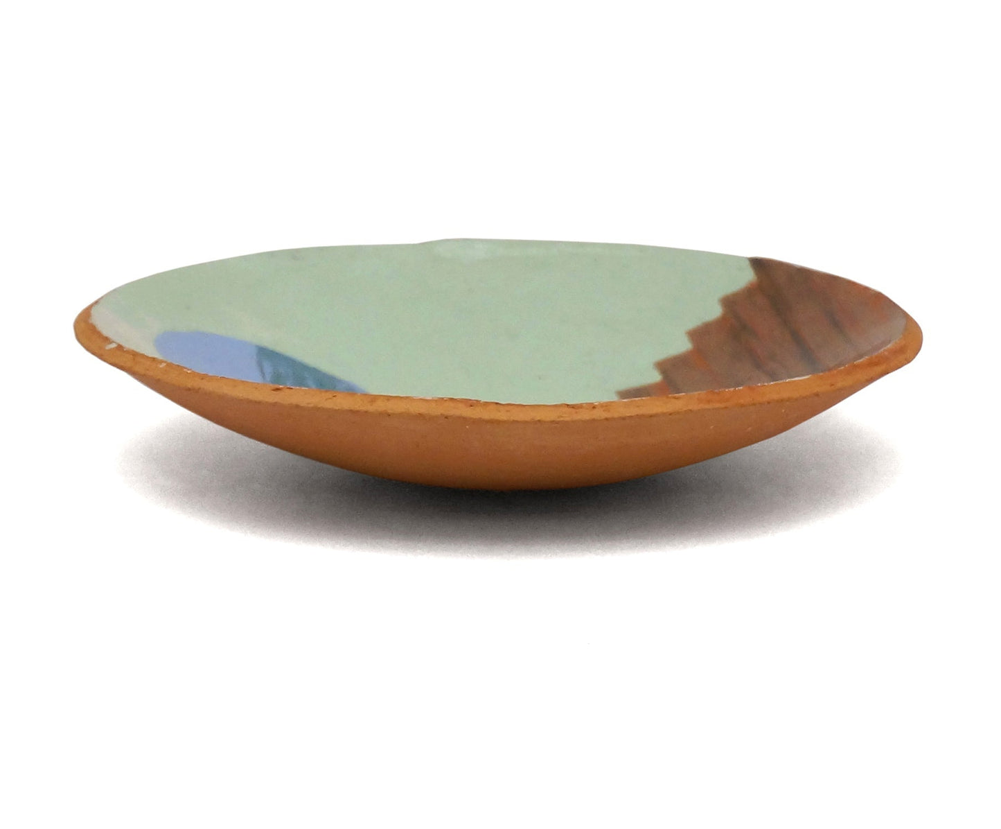 Scenic Terra Cotta Plate