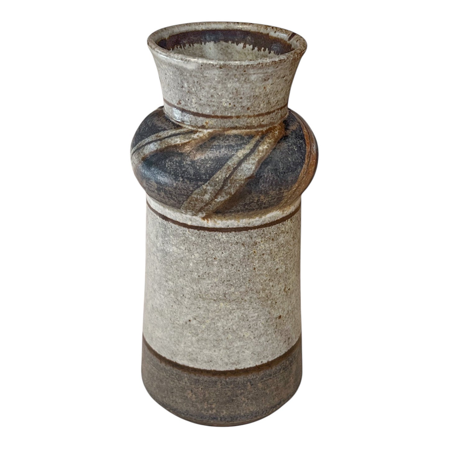 Handmade Shaped Stoneware Vase