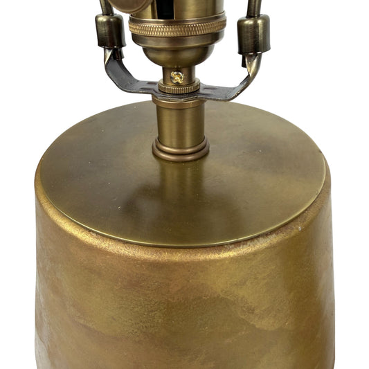 Pair of Gold Ceramic Table Lamps