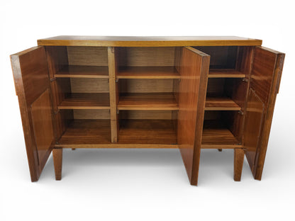 Italian Walnut Sideboard with Grissinato Carving