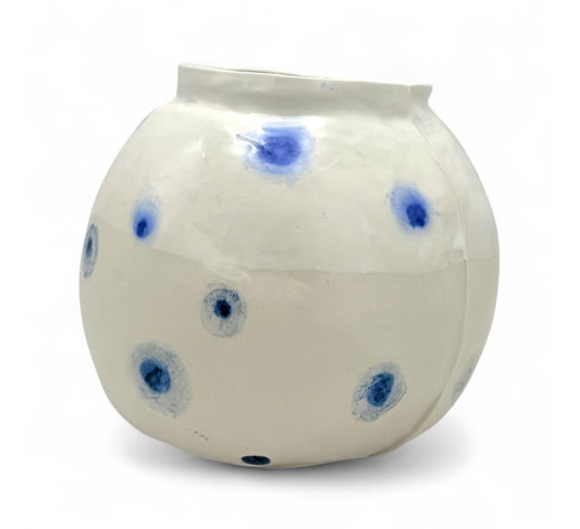 Large White Porcelain Vase