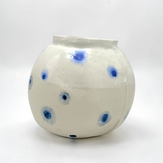Large White Porcelain Vase