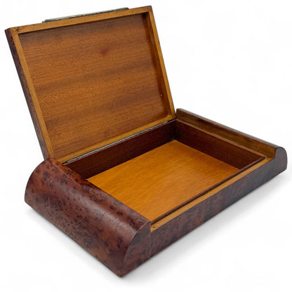 Italian Burl Wood Box