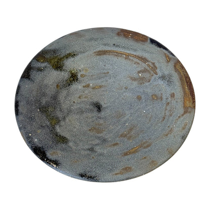 Blue Terra Cotta Compote
