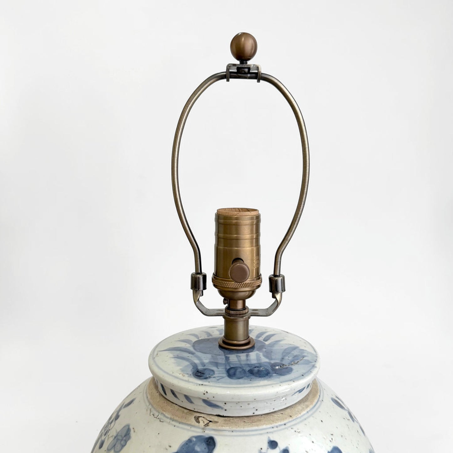 Blue & White Chinoiserie Ginger Jar Table Lamp