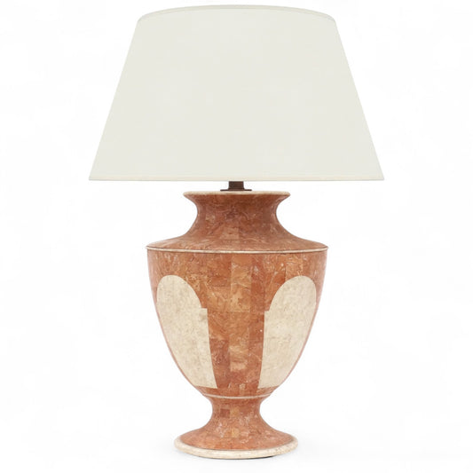 Urn Shaped Pieced Marble Table Lamp