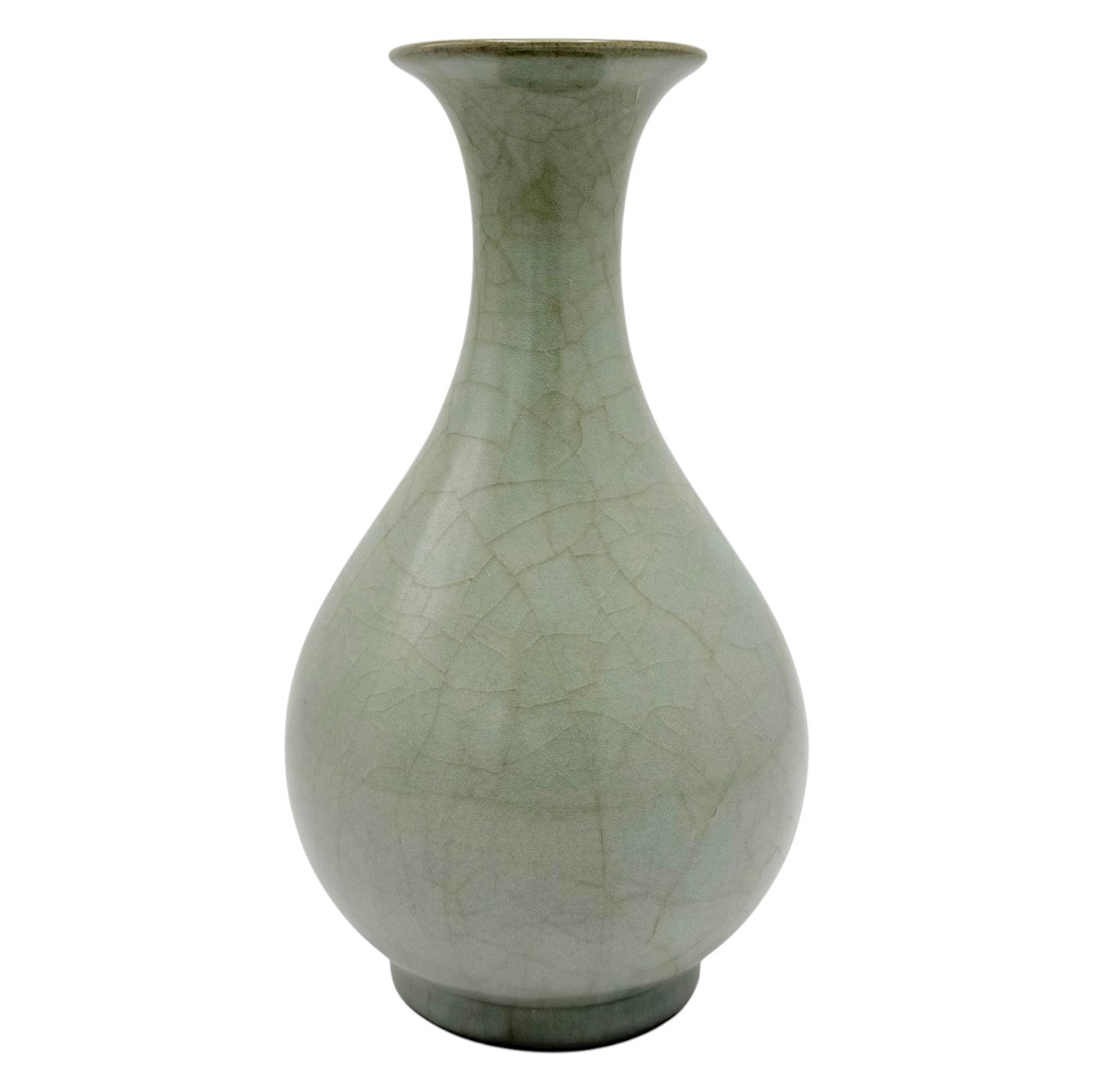 Celadon Crackle Glaze Vase