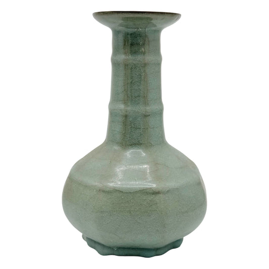 Celadon Crackle Glaze Vase