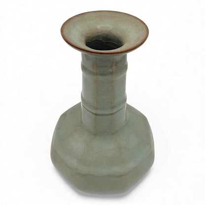 Celadon Crackle Glaze Vase