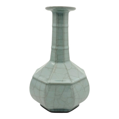 Celadon Crackle Glaze Vase