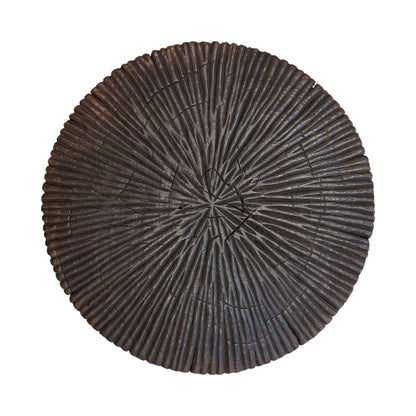 Pair of Hand Carved Teak Side Tables