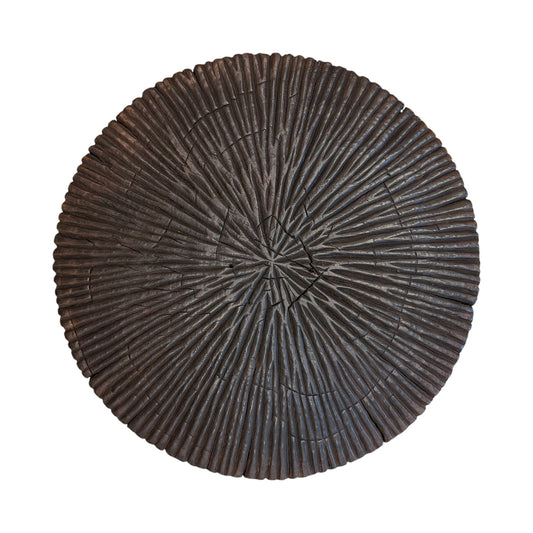 Hand Carved Teak Side Table