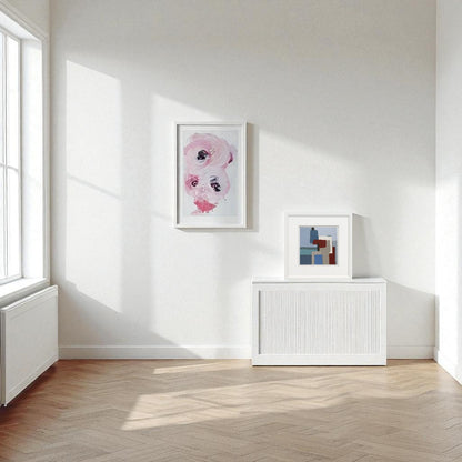 Abstract French Oil Painting by Frederique Marteau
