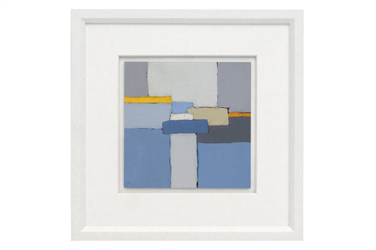 Abstract French Oil Painting by Frederique Marteau