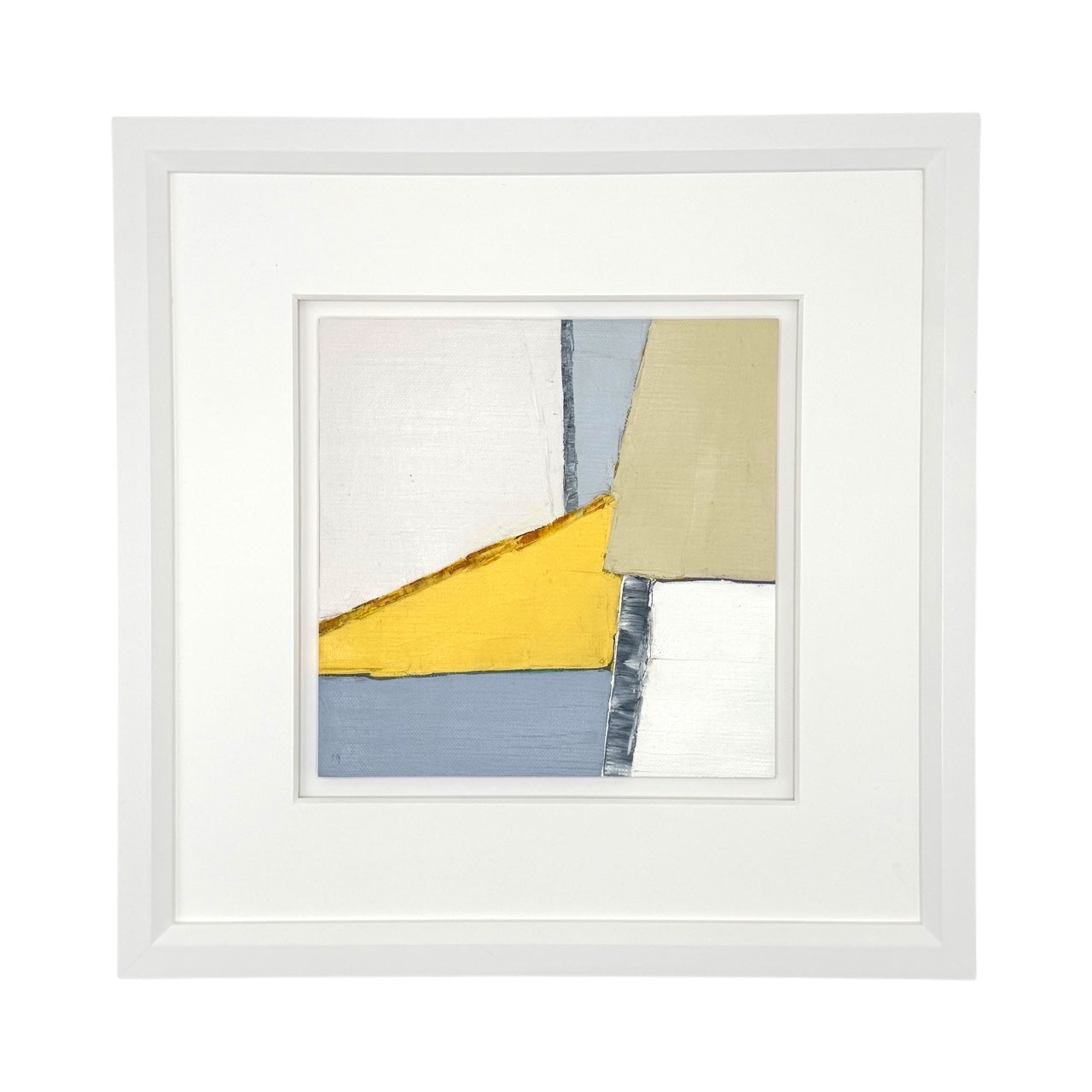 Abstract French Oil Painting by Frederique Marteau