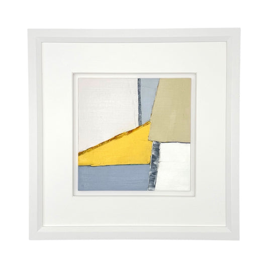 Abstract French Oil Painting by Frederique Marteau