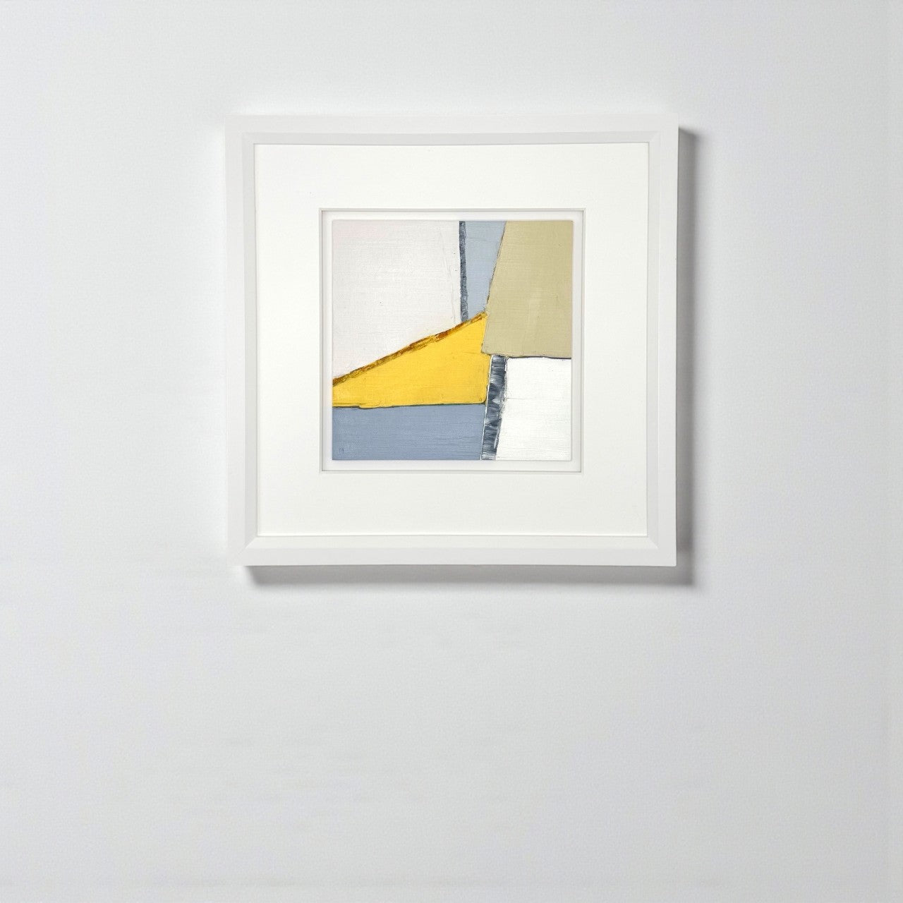 Abstract French Oil Painting by Frederique Marteau