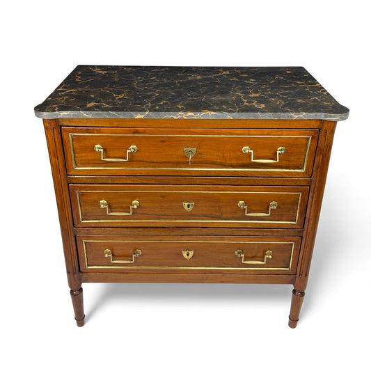 18th Century French Walnut Commode