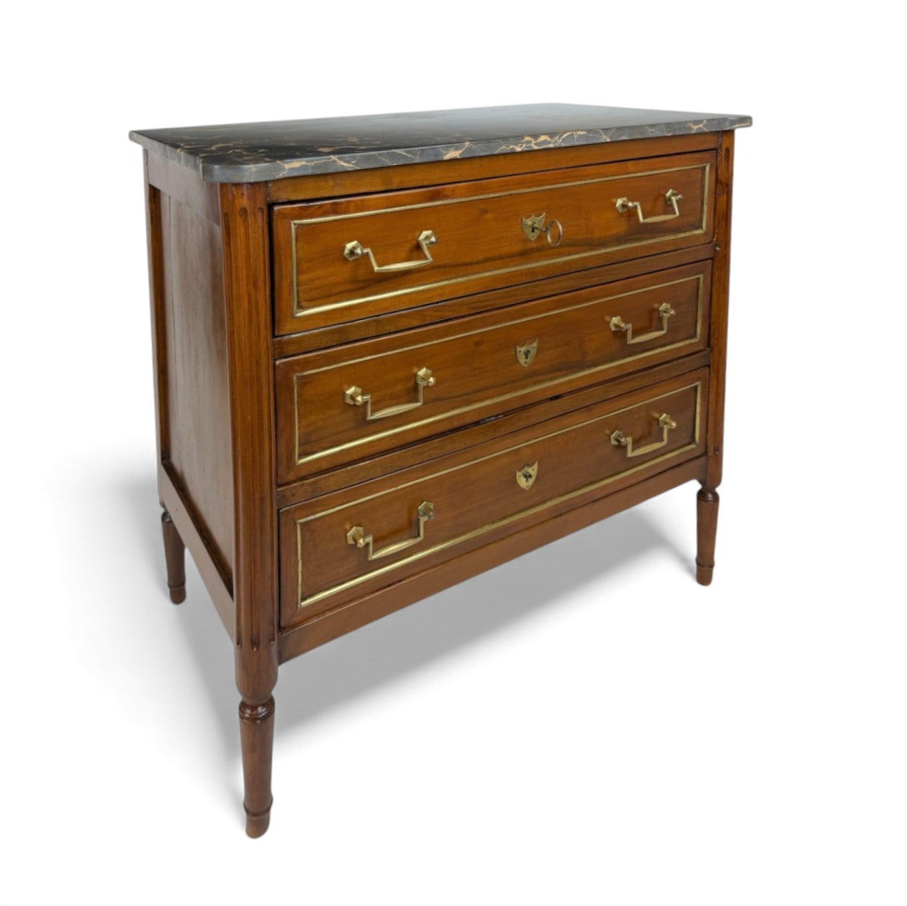 18th Century French Walnut Commode