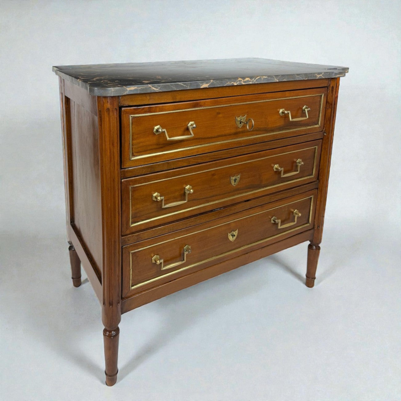 18th Century French Walnut Commode