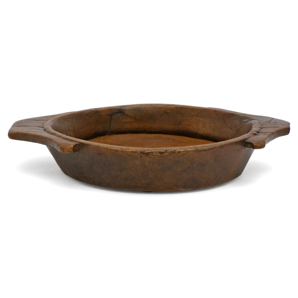 Rustic Round Wooden Tray