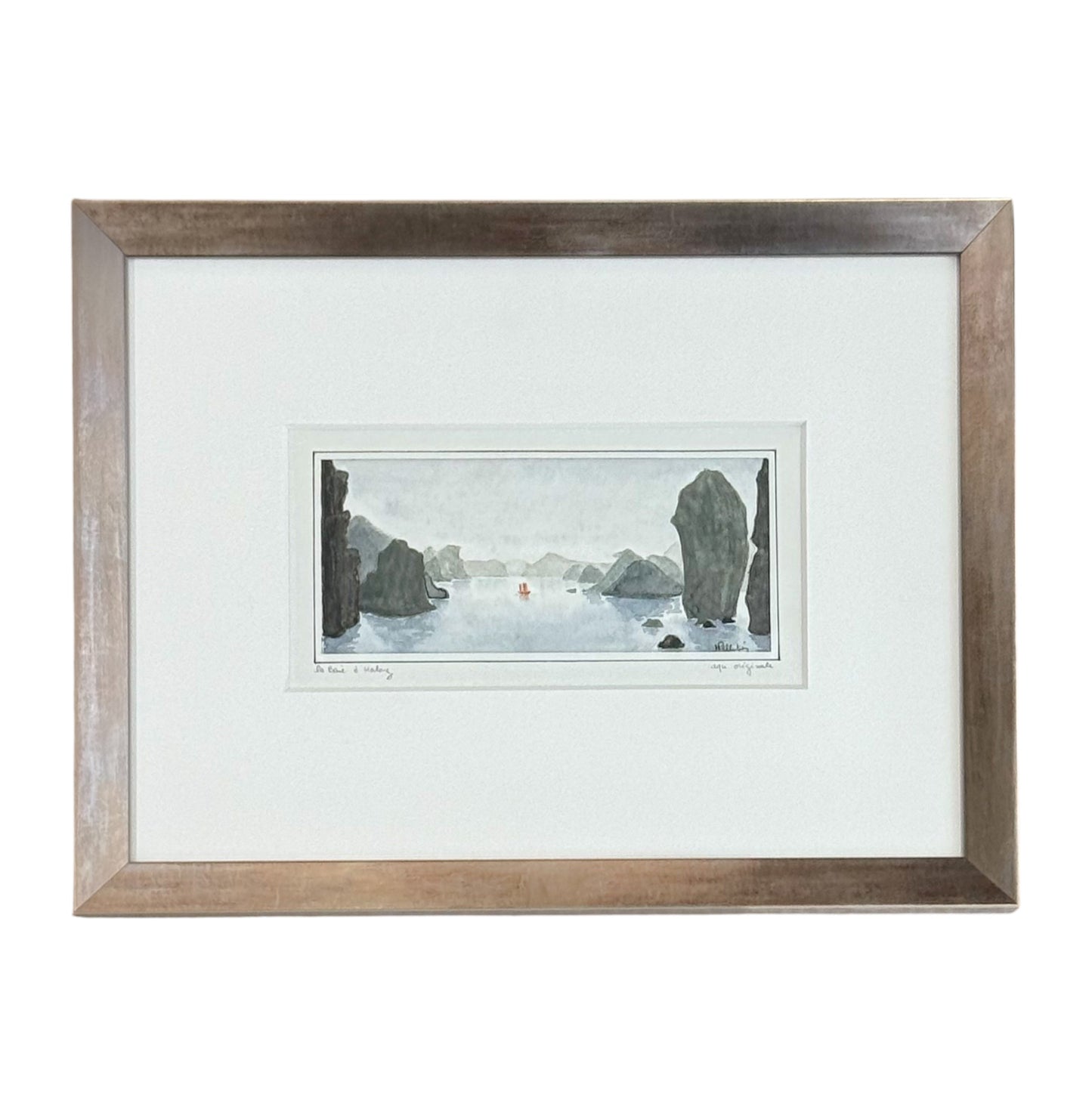 Scenic Watercolor Painting