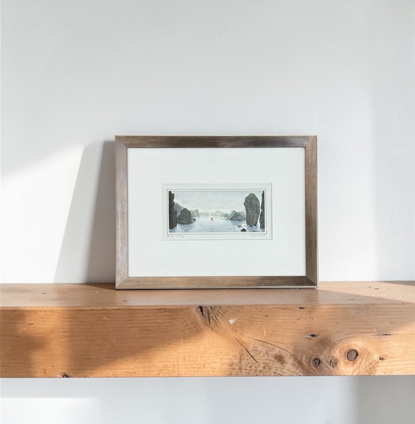 Scenic Watercolor Painting