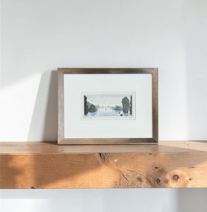 Scenic Watercolor Painting