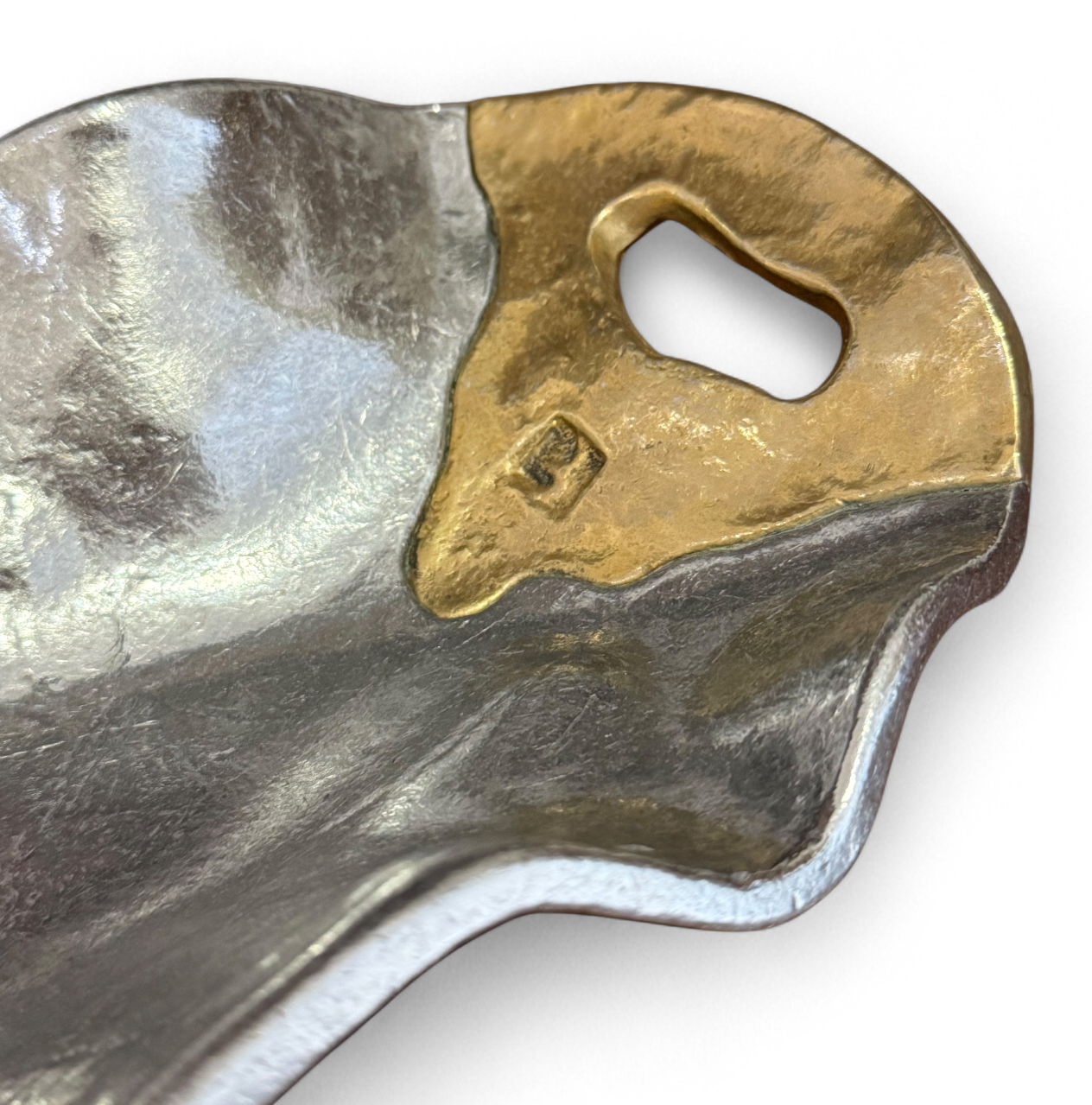 Free Form Metal Bowl by David Marshall