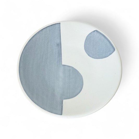 Blue and White Porcelain Plate