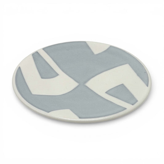 Blue and White Porcelain Plate