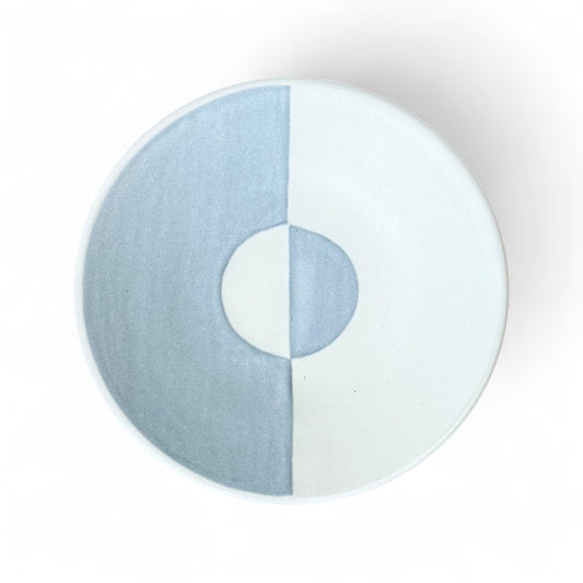Blue and White Porcelain Plate