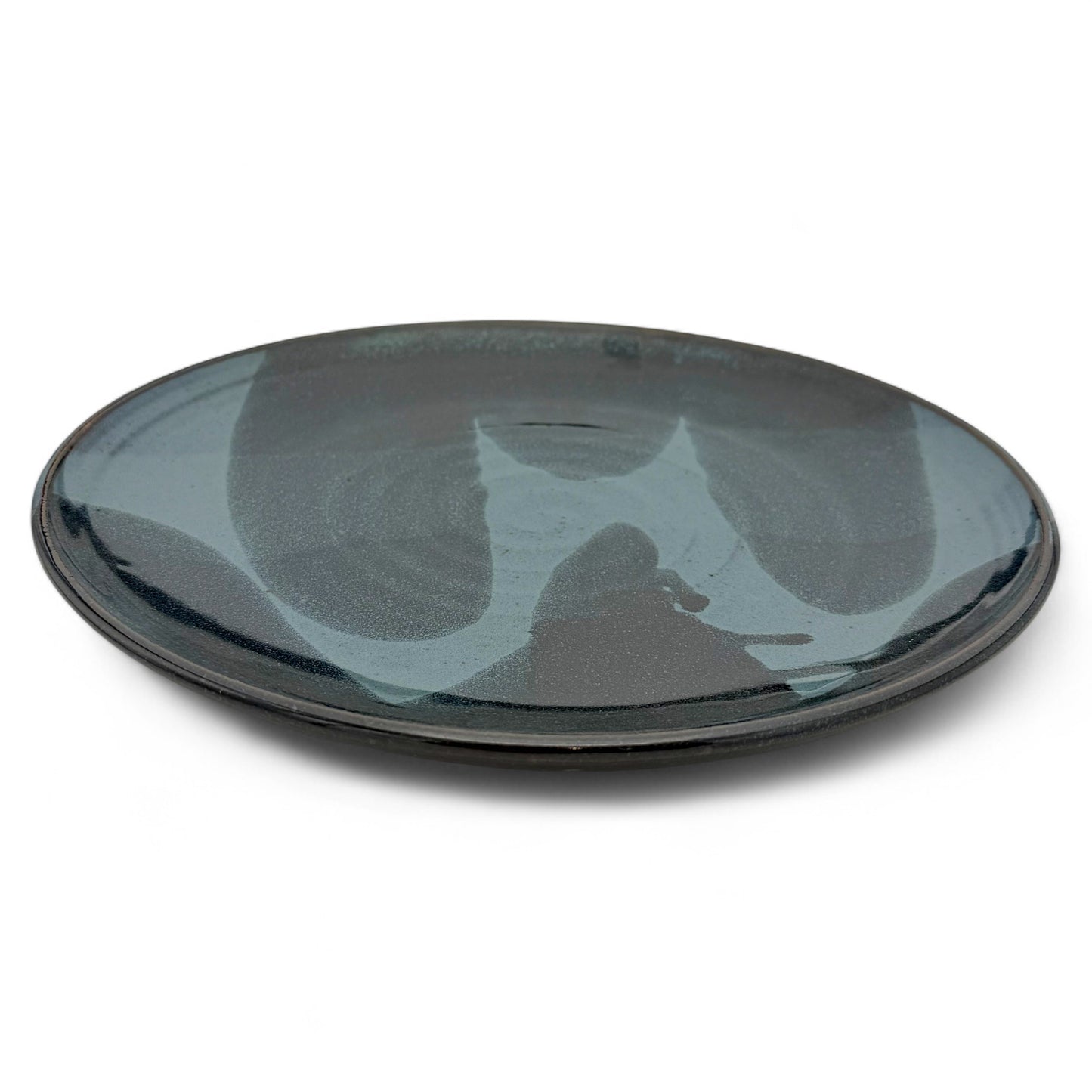 Handmade Abstract Stoneware Plate