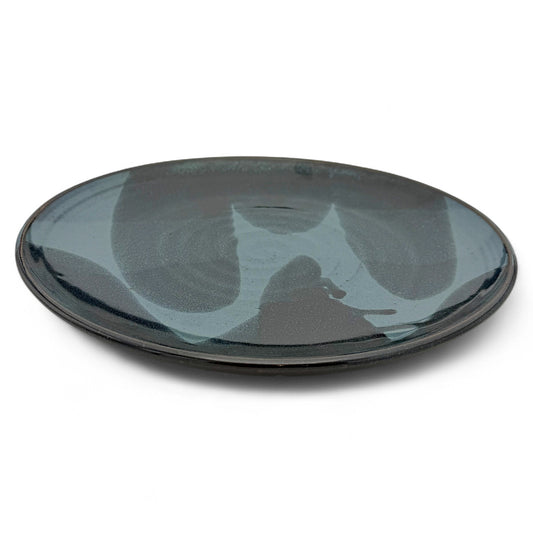 Handmade Abstract Stoneware Plate