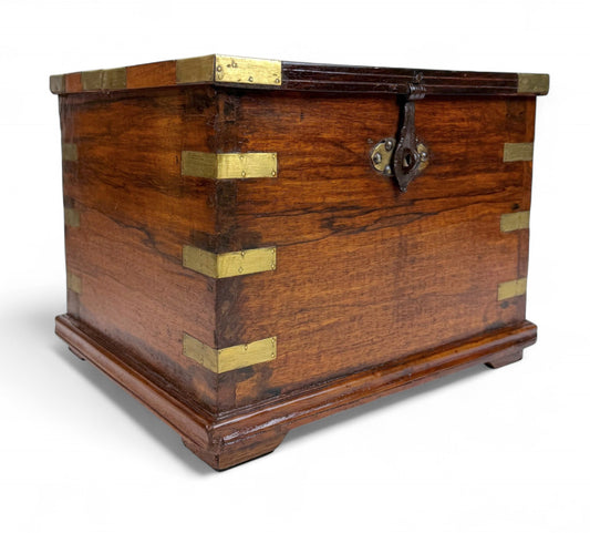 Anglo Indian Walnut Correspondence  Box