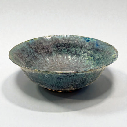 Handmade Dark Blue-Green Ceramic Bowl