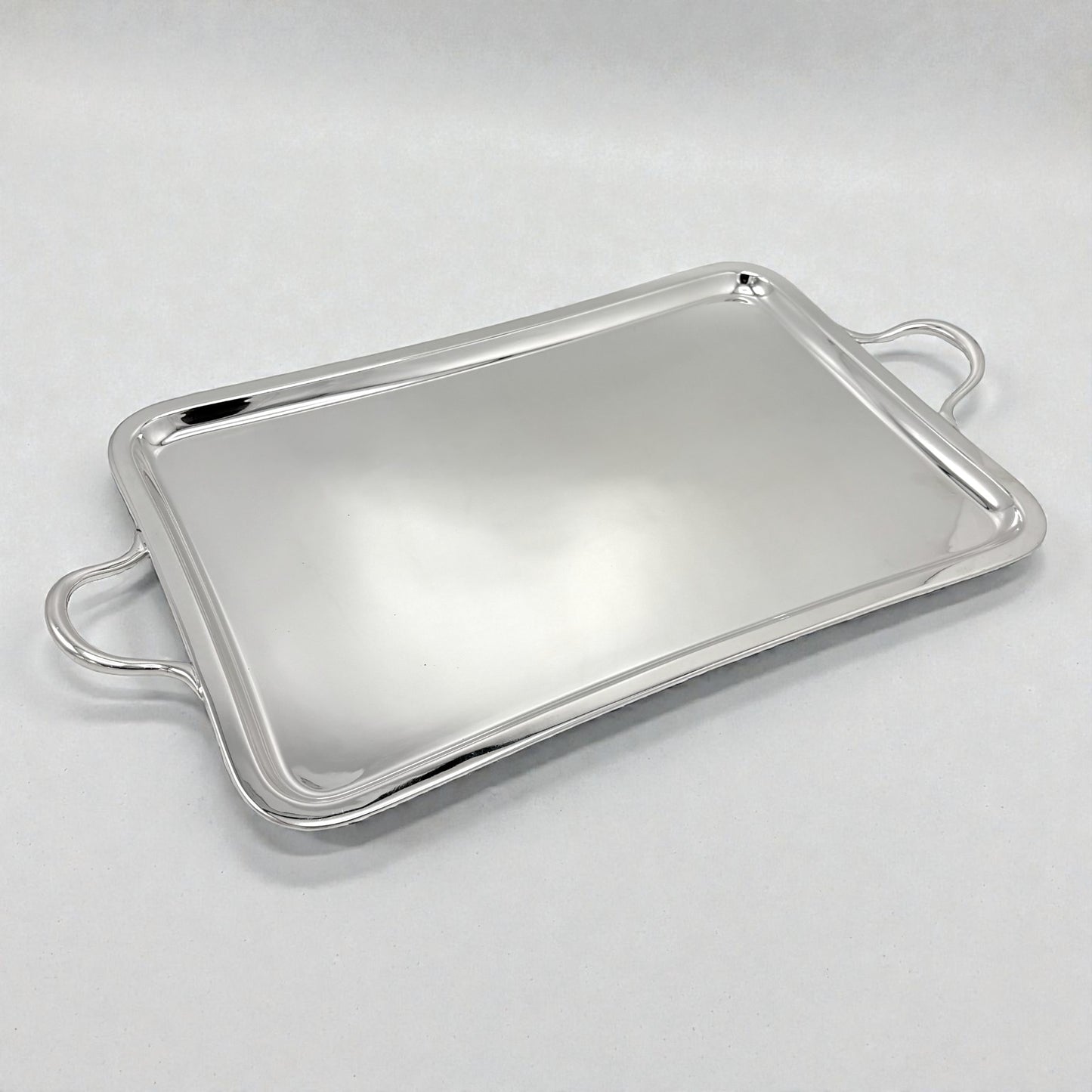 Vintage English Silver Plate Serving Tray