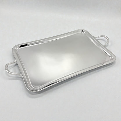 Vintage English Silver Plate Serving Tray