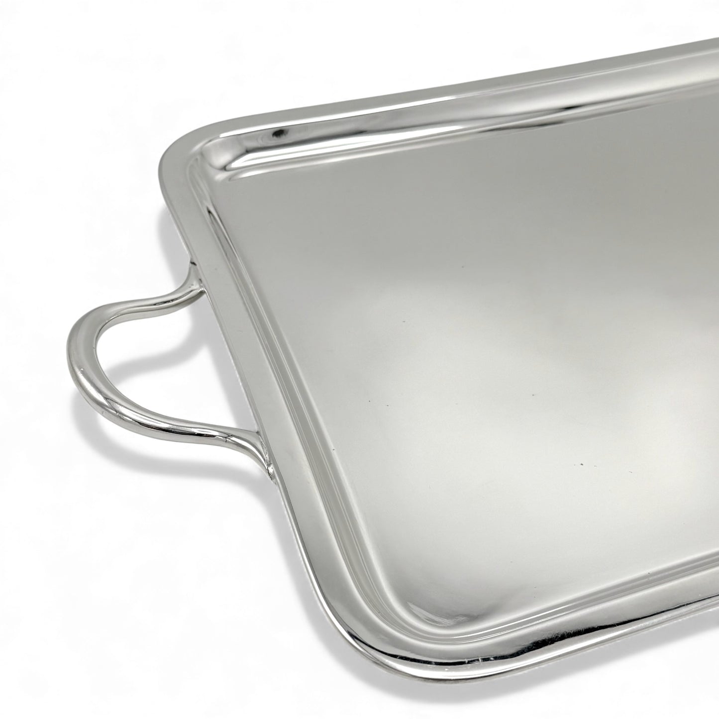 Vintage English Silver Plate Serving Tray