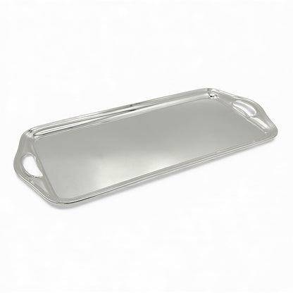 Long English Silver Plate Tray