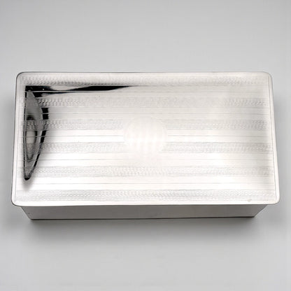 English Silver Plate Box, 1930s