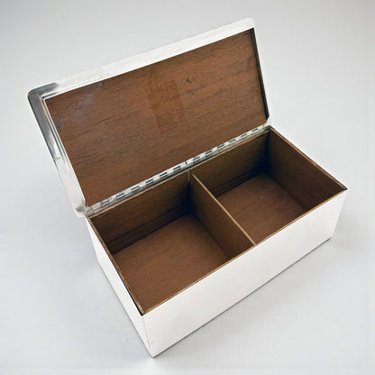 English Silver Plate Box, 1930s