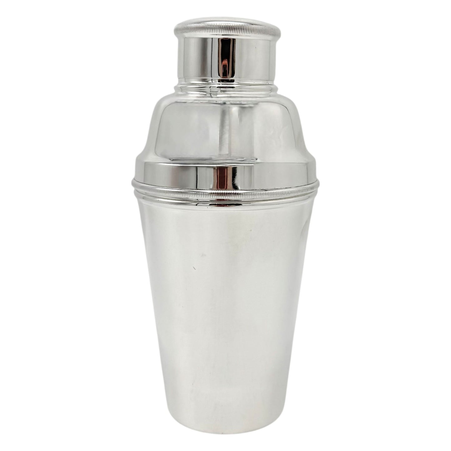 English Silver Plated Cocktail Shaker, 1930s