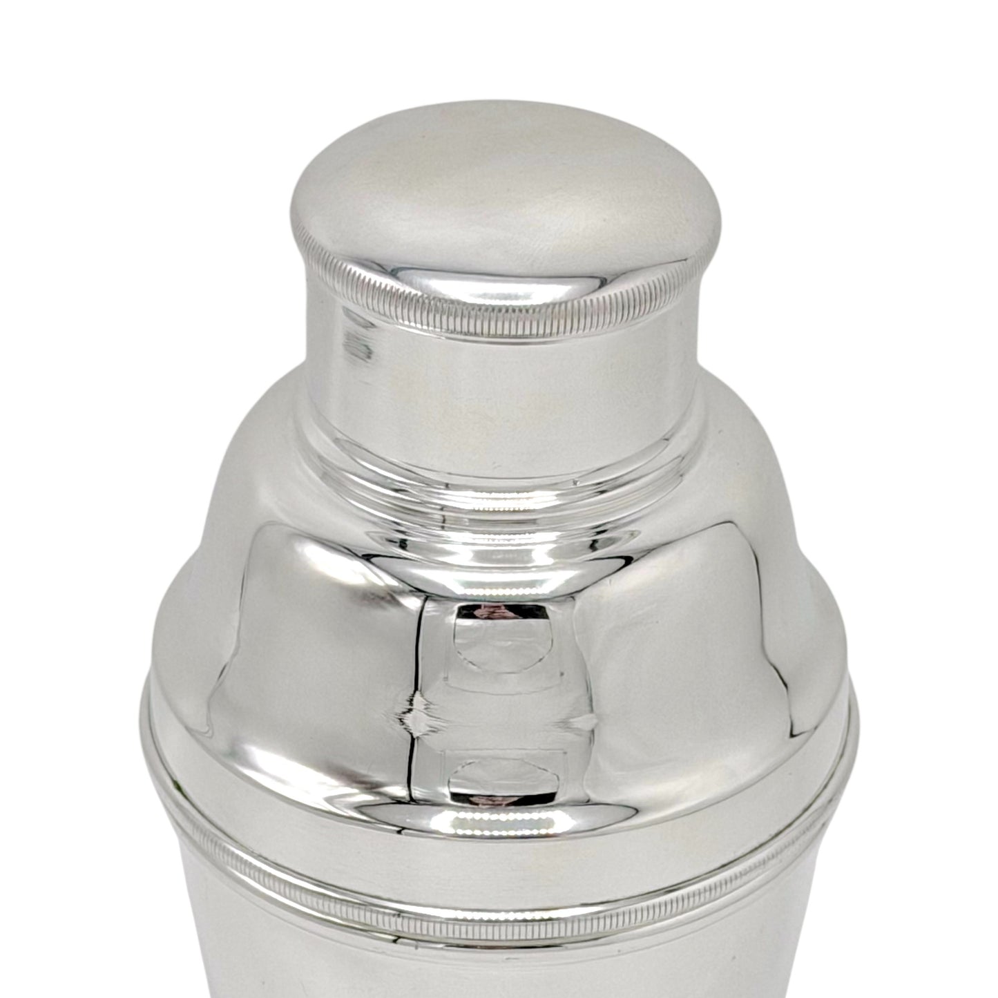 English Silver Plated Cocktail Shaker, 1930s