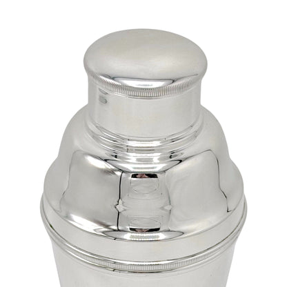 English Silver Plated Cocktail Shaker, 1930s
