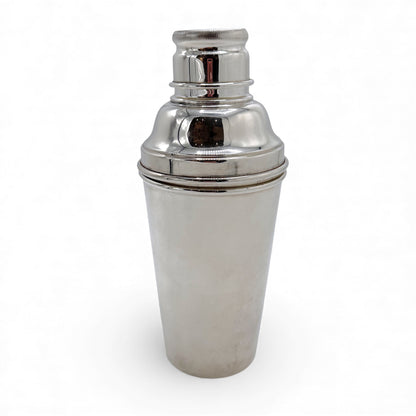 English Silver Plated Cocktail Shaker, 1930s