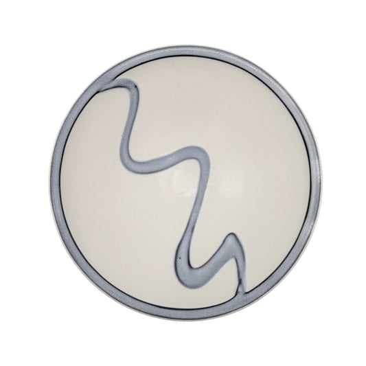 White and Blue Porcelain Bowl